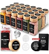 Square Spice Jars with