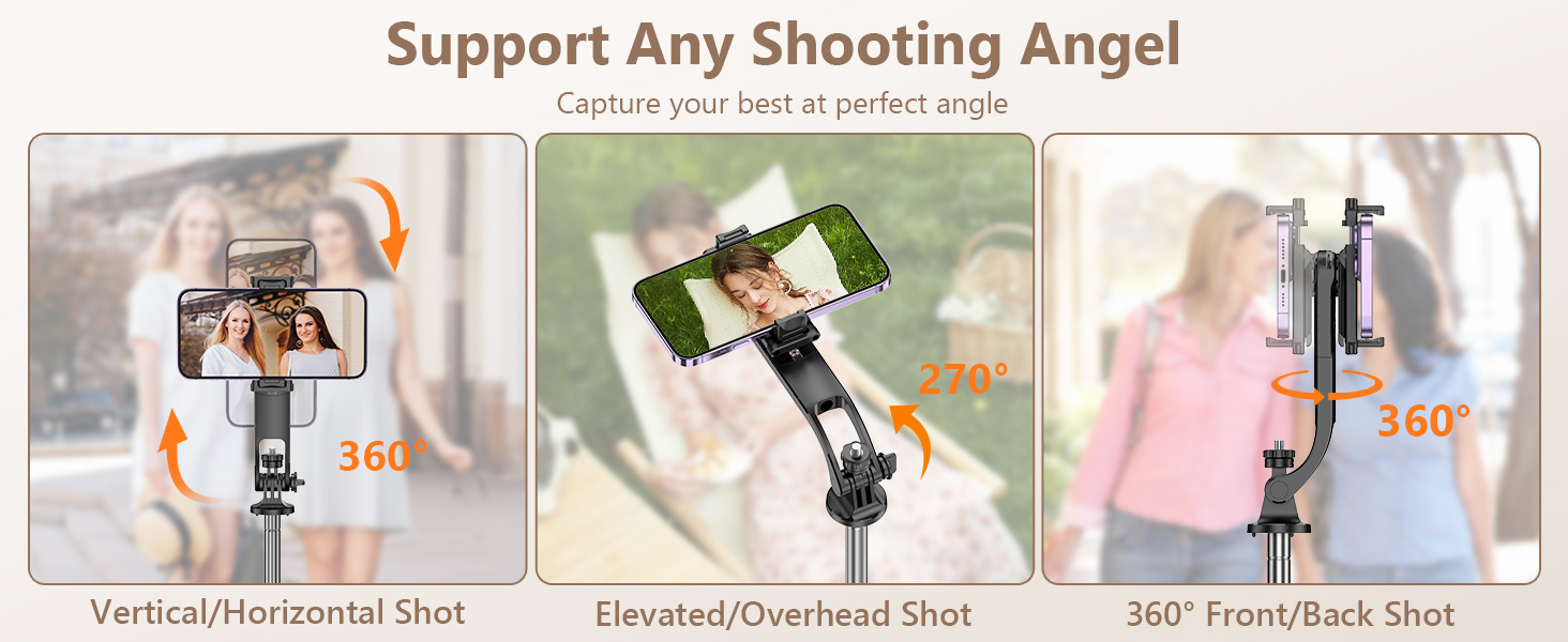 Selfie Stick Quadrapod