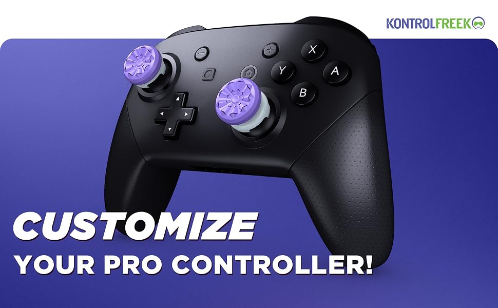 Galaxy Thumb Stick Nintendo Switch KontrolFreek Thumb Grips