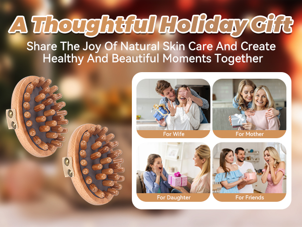 wooden massager is a thoughtful holiday gift for your wife