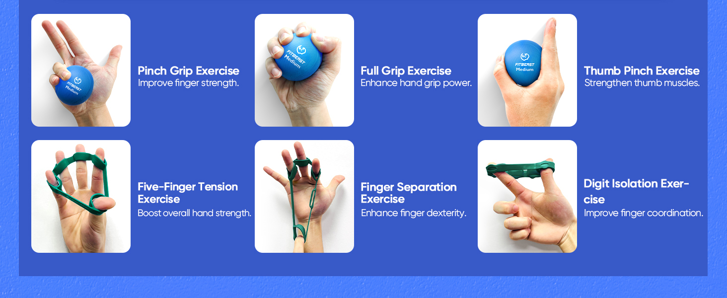 Stress Ball and Grip Strength Trainer Ki