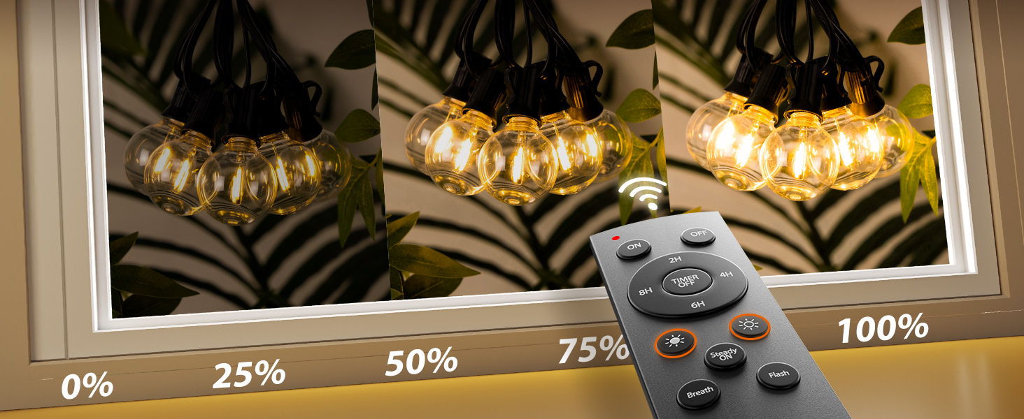 outdoor bistro lights