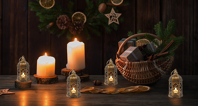 Christmas lanterns