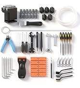 64Pcs 3D Printer Tools Kit for Bambu Lab P1P/P1S/X1/X1C/X1E, 3D Printer Accessories Includes Nooz...