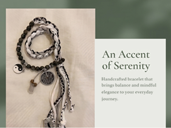 Wear this spiritual bracelet for meditation and daily protection.