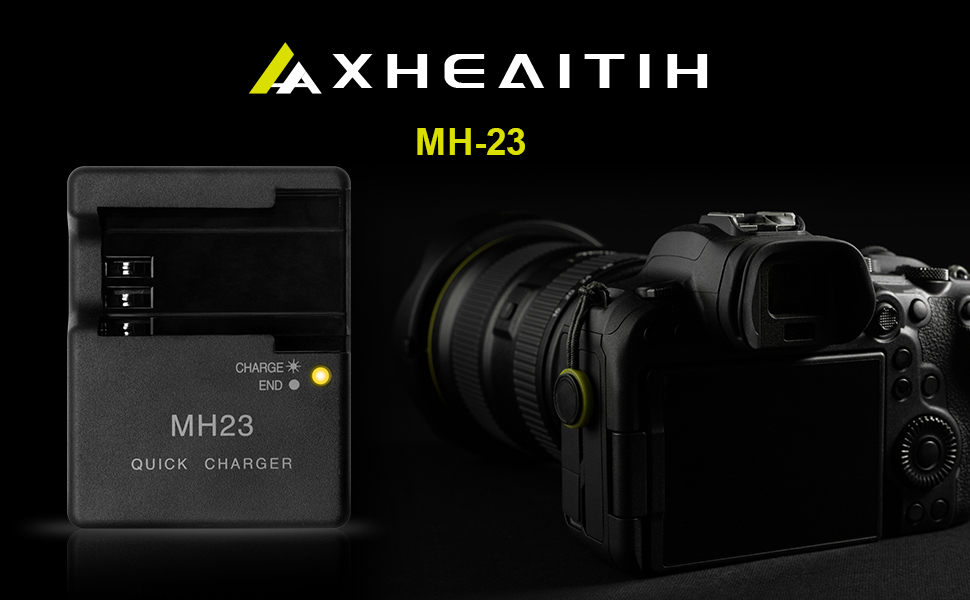 Text reads 'XHEALTH' and 'MH-23'. Technical product interface or display showing digital readouts and camera equipment details.