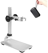 Aluminum Alloy Microscope Stand Holder for USB Digital Microscope, Cainda Stable Metal Stand Brac...
