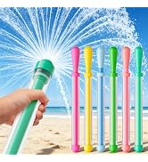 6 Pack Fireworks Spray Water Blaster for Kids Adults, Spray Water Gun for Girls Boys, Water Squir...