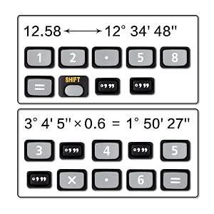 Degrees,Minutes,Seconds Calculations