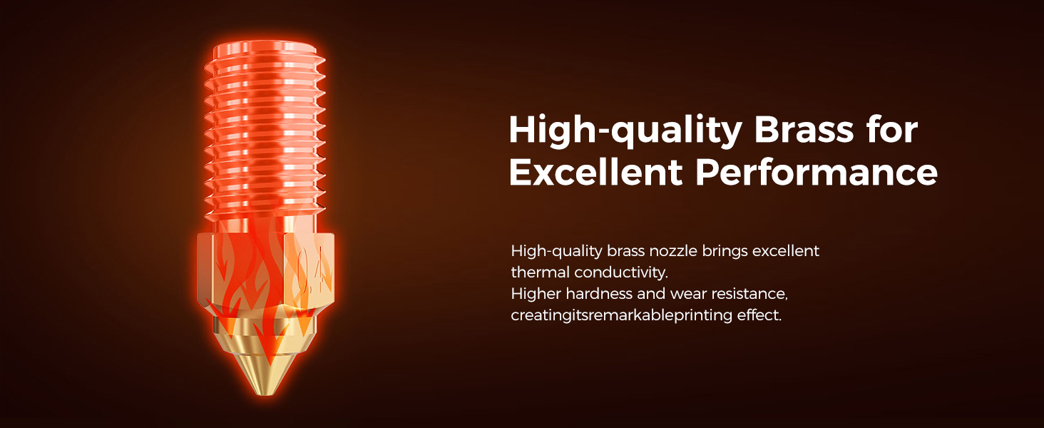 creality 3d printing nozzle