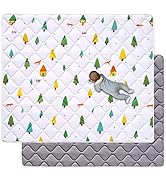 Premium Foam Baby Play Mat 79" X 71", Extra Large Activity Playmats for Babies,Toddlers, Infants,...