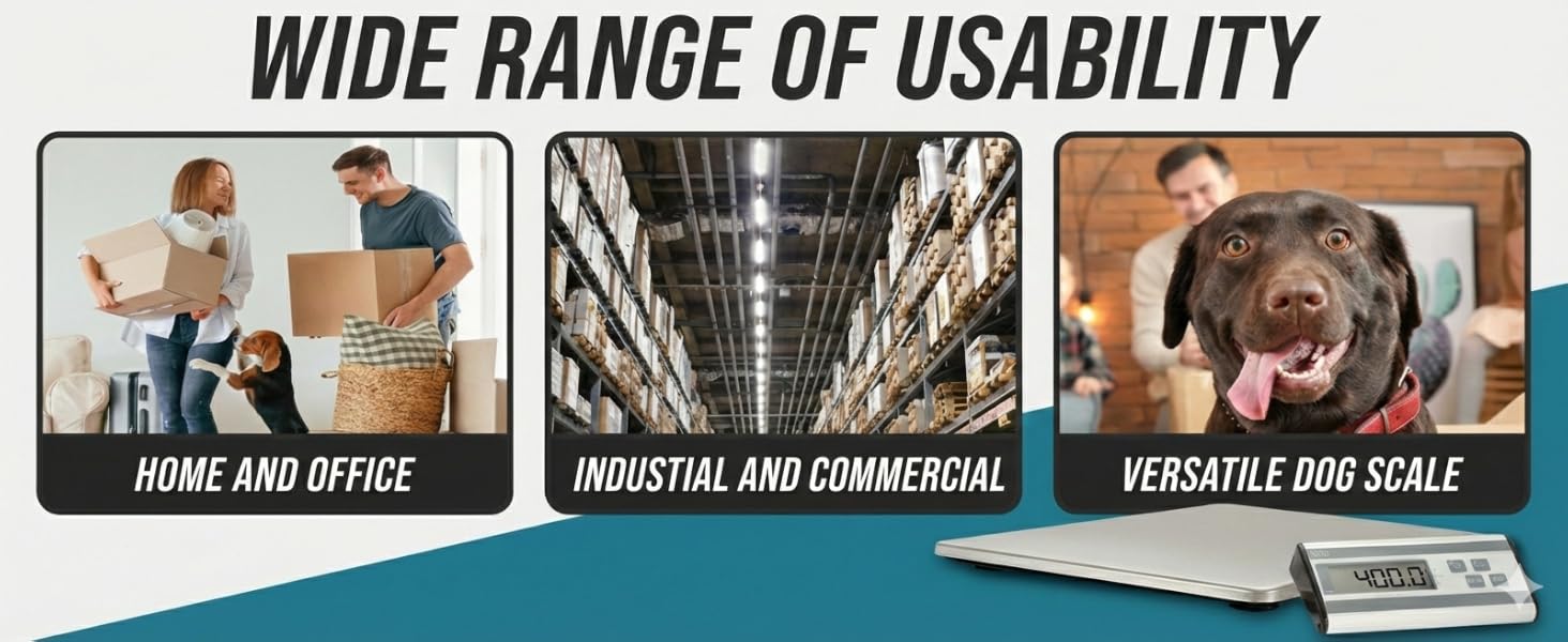 wide range of usability
