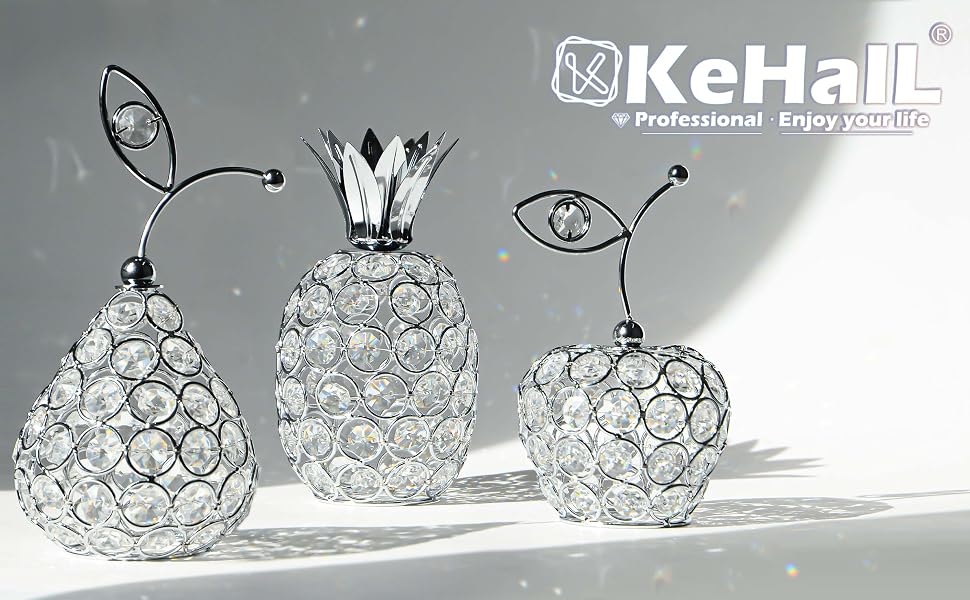 Crystal Metal Pineapple Pear