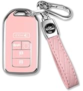 MILD EAST for Honda Key Fob Cover with Keychain, Car Key Case Shell Protector for Honda Accord | ...