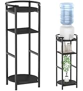 NOVIMANGO Water Dispenser Floor Stand, Water Jug Stand for 1-5 Gallon, Sturdy Water Stand with Sh...