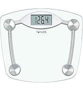 Taylor Digital Bathroom Scale, Highly Accurate Body Weight Scale, Instant On and Off, 400 lb, Stu...