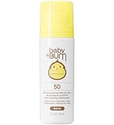 Sun Bum Baby Bum Mineral SPF 50 Roll-On Sunscreen - Vegan and Hawaii 104 Act Compliant (Without O...