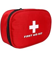 AOUTACC First Aid Kit Empty, Lightweight Empty First Aid Bag for Emergency at Home, Office, Car, ...