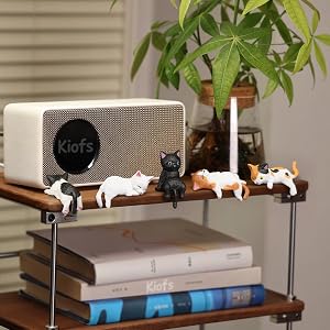 mini cat desk figurines