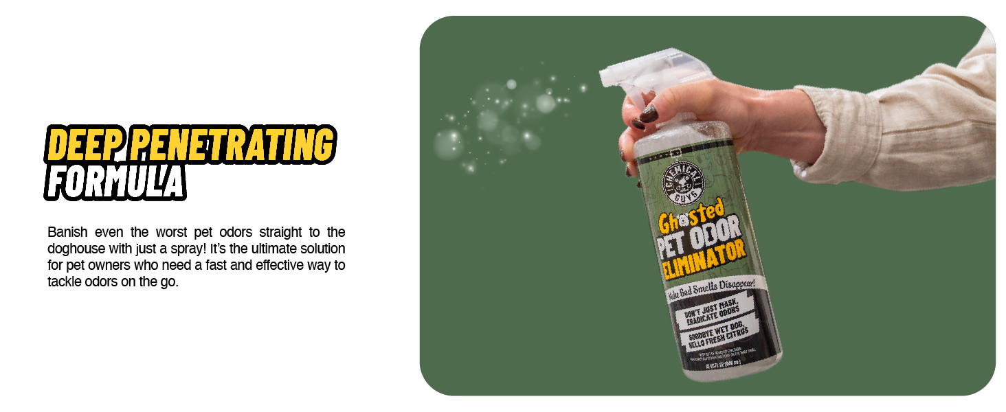 Ghosted Pet Odor Eliminator