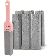 JODCSPKERT 6 Pack Pumice Stone for Cleaning,Pumie Scouring Stick with Handle, Heavy Duty Toilet P...