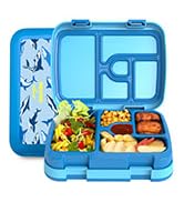 YOLAY Bento Box for Kids Lunch Box Leak-Proof, 5-Compartment Lunch Box Kids for Ages 3-10, Durabl...