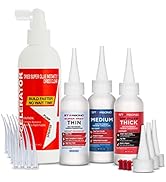 Starbond 2 oz. Thin, Medium, Thick CA Glue with 8 oz. Activator Bundle (Premium Cyanoacrylate Sup...