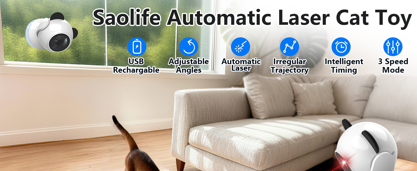 automatic laser cat toys