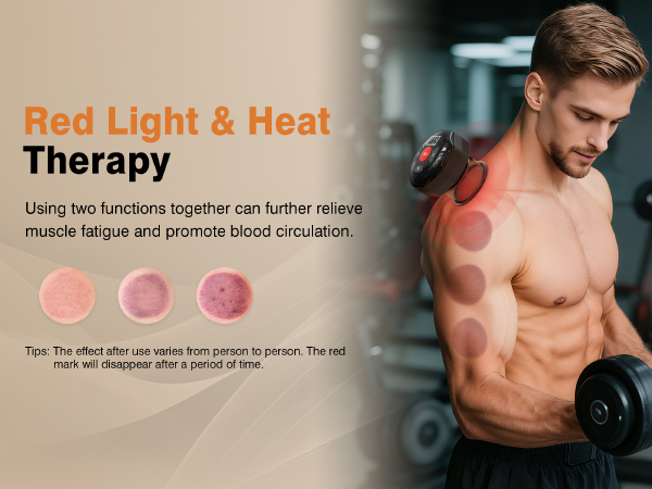cotsoco Original 5-in-1 Cupping Kit for Massage Therapy, 20 Suction & 12 Heat for Relaxation