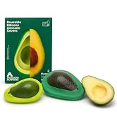Food Huggers Avocado Huggers 2pc Silicone Reusable Avocado Savers with Pit Storage | BPA Free, Di...