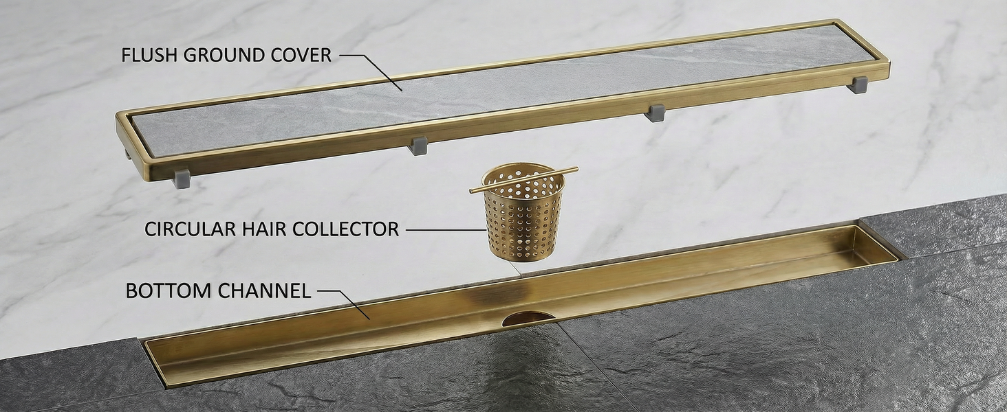 Linear Shower Floor Drain
