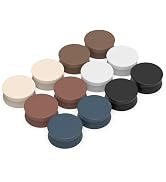 Evnlo 12 Pairs Strong Hijab Magnets, Thin Pinless Magnetic Hijab Pins for Scarf, Shirt, Veil, Dre...