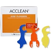 Acclean Kids Flosser, Sea Creatures, Kids Dental Flosser Picks, 48 Packs (3/pk, 144 Total), Glide...