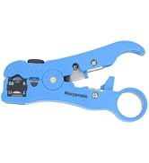 Naxypnalic Wire Stripper Cutter for RG6 Coax Cat5 Cat6 Ethernet Cable