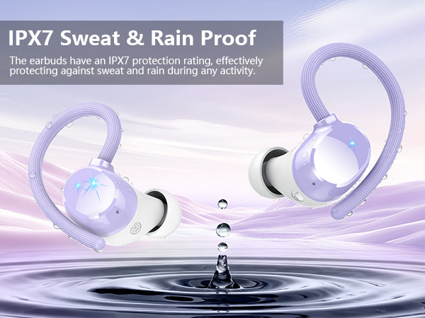 Wireless Earbuds IPX7 Waterproof Running Headphones