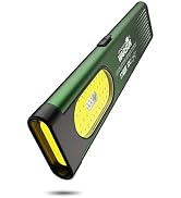 WARSUN T7 Rechargeable EDC Flashlight, Slim Pocket Flashlight with Clip & Magnetic Base, Portable...