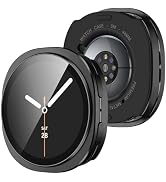Amizee 2 in 1 Metal Case for Samsung Galaxy Watch Case 44mm with Built-in Screen Protector, Rugge...