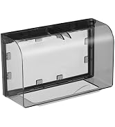 Housoutil Outdoor Waterproof Outlet Plug Cover : 2- Gang Flip Weatherproof Cover Outlet Cover Adh...