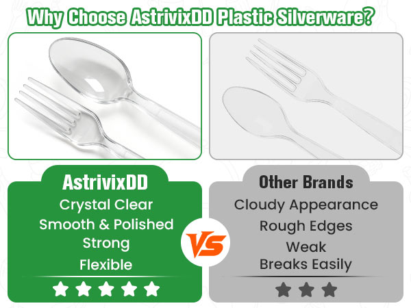 plastic silverware