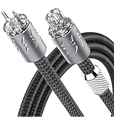 Viborg Hi-end Power Cable MTR1501, 5FT/1.5M HiFi Power Cord, 16pcs Multiplex Copper Conductor PTF...