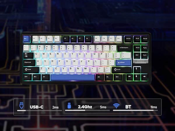 TH85 Wireless Gaming Keyboard