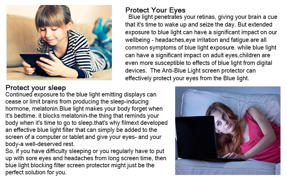 blue light screen for 17.3 inch laptop