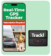 Tracki GPS Tracker for Vehicles – Real-Time 4G LTE Assets & Car Tracking Device with App, Magneti...