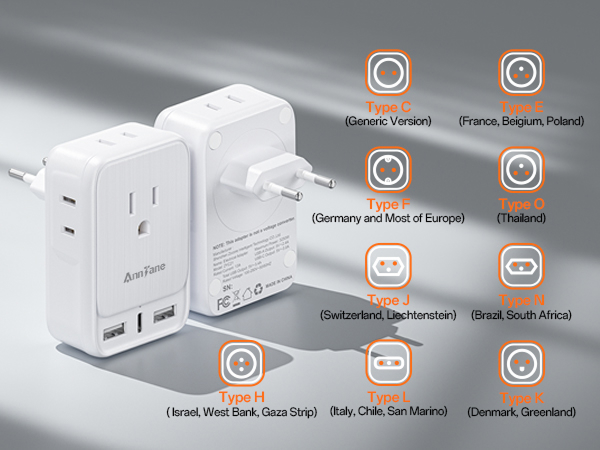 power strip european
