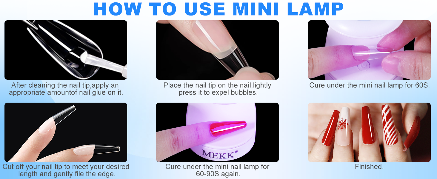 mini gel nail lamp