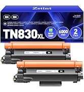 TN830XL Black Compatible Toner Cartridge 2-Pack High Yield Replacement for Brother TN830xl TN830 ...