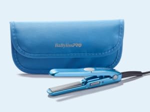 Straightener with storage pouch