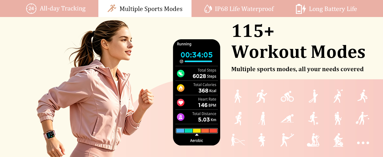 115+ Sports Modes