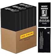 Body Wipes for Women and Men Individually Wrapped Face and Body Wipes, Bath Wipes for Adults No R...