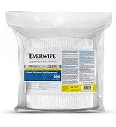 Everwipe Disinfectant Wipe Jumbo Rolls White, Cleans and Deodorizes, 4 x 800 Wipes, 192805 (10100)